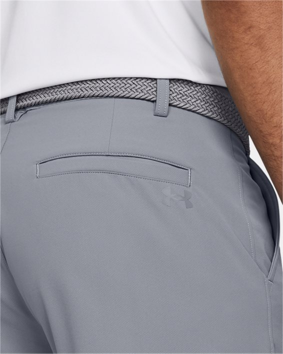 Men's UA Matchplay Tapered Shorts in Gray image number 3